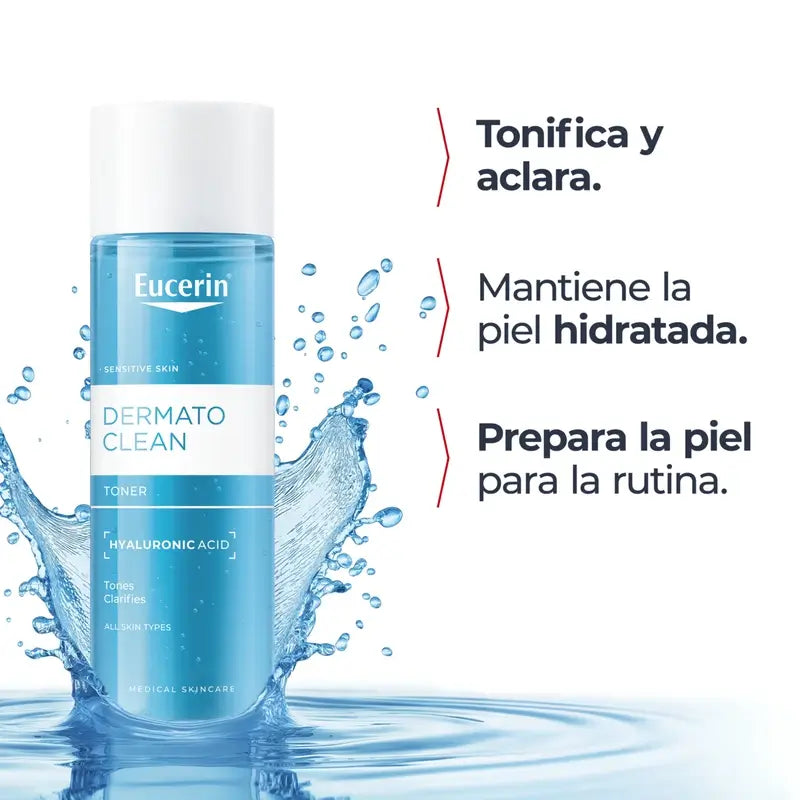 Eucerin Dermatoclean Gesichtswasser, 200 ml