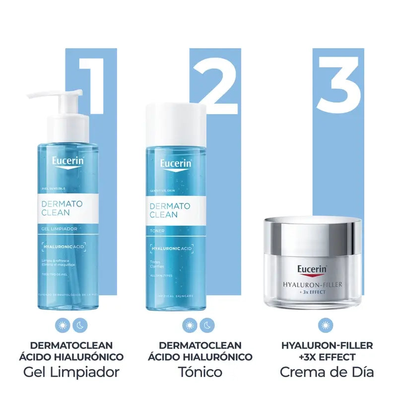 Eucerin Dermatoclean Gesichtswasser, 200 ml