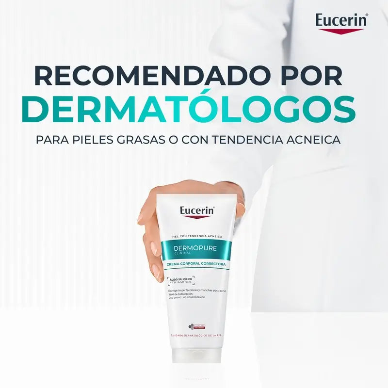 Eucerin Dermopure Dreifach-Effekt Körpercreme, 200Ml