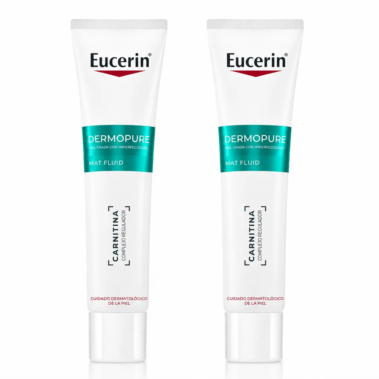 Eucerin Dermopure Mattierendes Feuchtigkeits-Gesichtsfluid, 50ml, 2er Pack