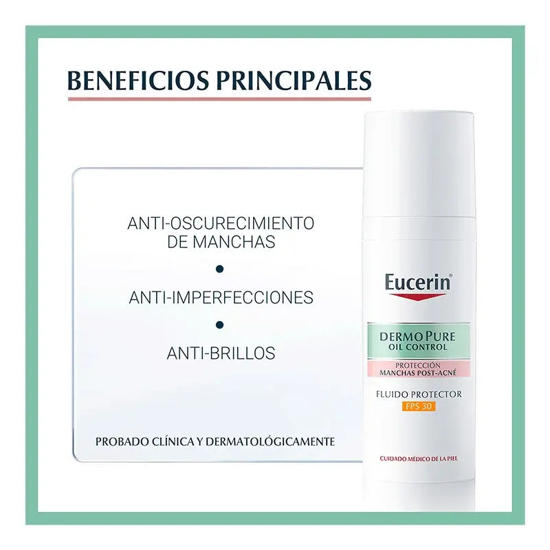 Eucerin Dermopure Oil Control Schutzfluid SPF30, 50 ml