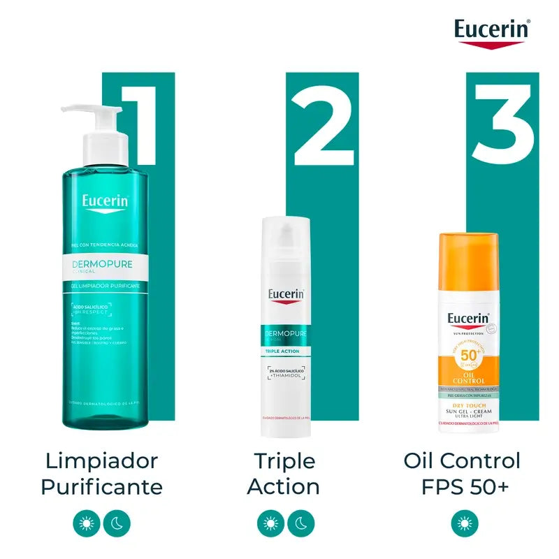 Eucerin Dermopure-Reinigungsgel, 400 ml