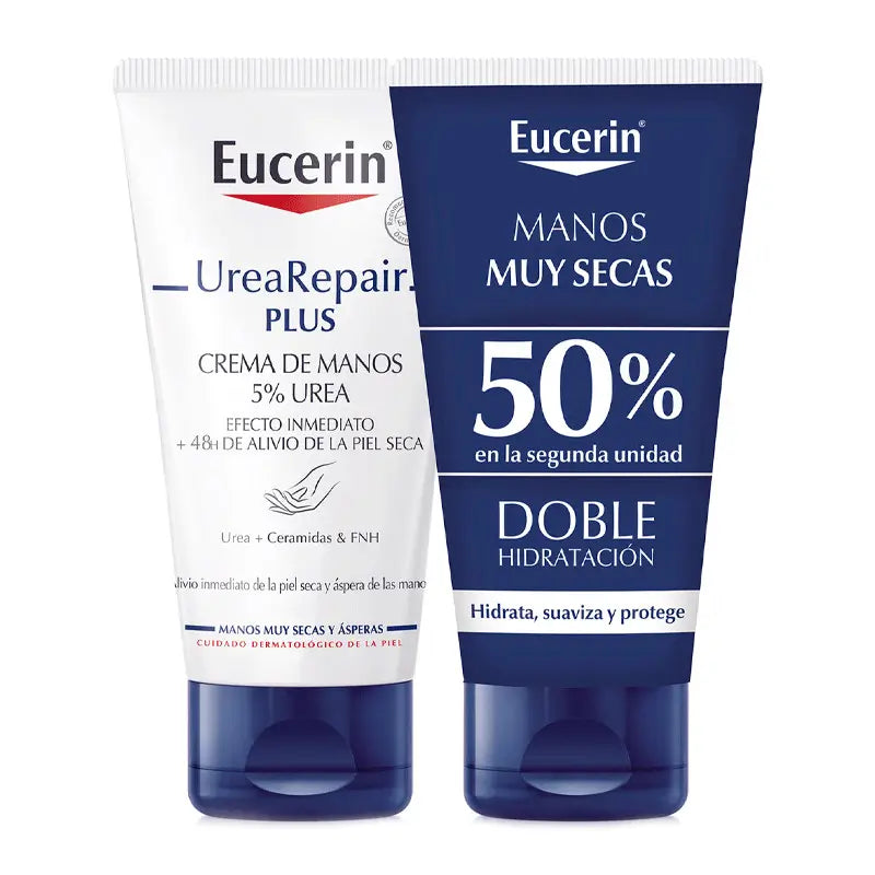 Eucerin Urea Repair Plus Hand Cream Duplo, 2X75 ml