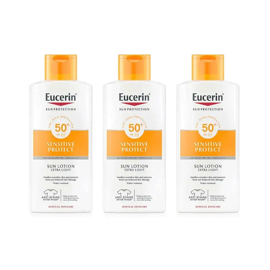 Eucerin Eucerin Sonnenlotion Extra Leicht Spf50, 3X400 Ml