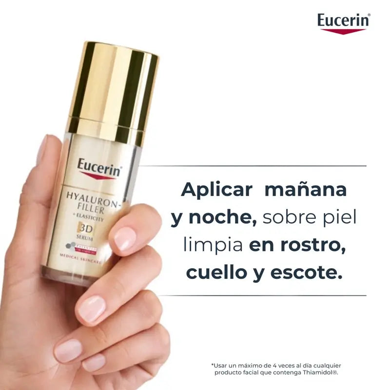 Eucerin Hyaluron Filler + Elastizitätsserum mit Hyaluronsäure 30 ml