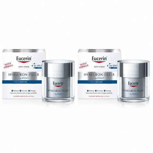 Eucerin Hyaluron Gesichtsauffüller 3X Nachteffekt 50Ml, 2er Pack