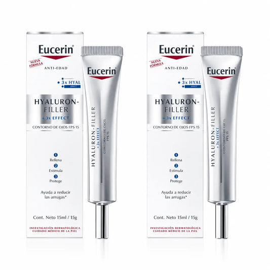 Eucerin Hyaluron Filler Augenkontur, 15 ml, 2er Pack