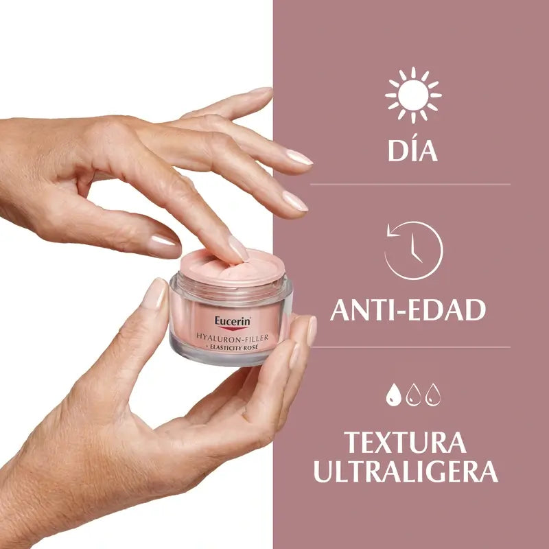 Eucerin Hyaluron Filler + Elastizität Rosé Tagescreme SPF30 50 ml