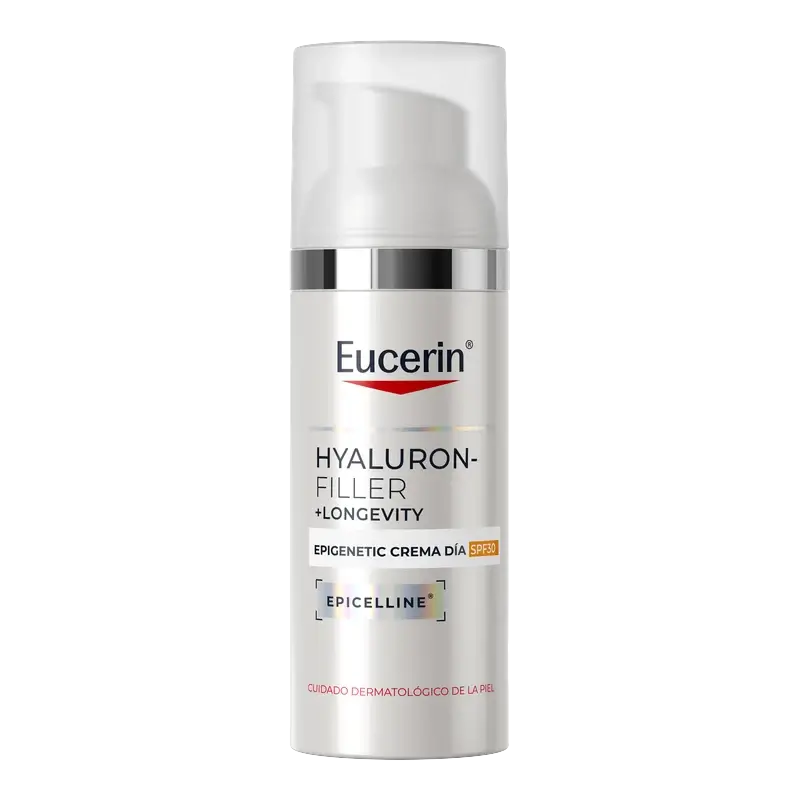 Eucerin Hyaluron-Filler + Longevity Epigenetic Tagescreme LSF 30, 50 ml
