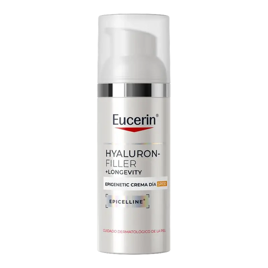 Eucerin Hyaluron-Filler + Longevity Epigenetic Tagescreme LSF 30, 50 ml