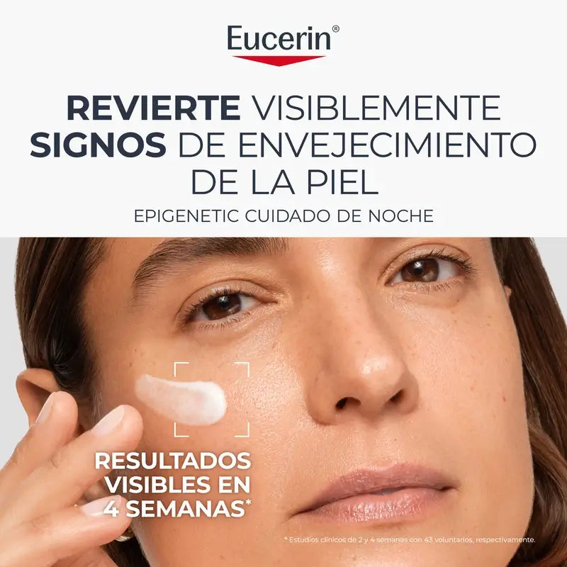 Eucerin Hyaluron-Filler + Longevity Epigenetic Nachtcreme, 50 ml