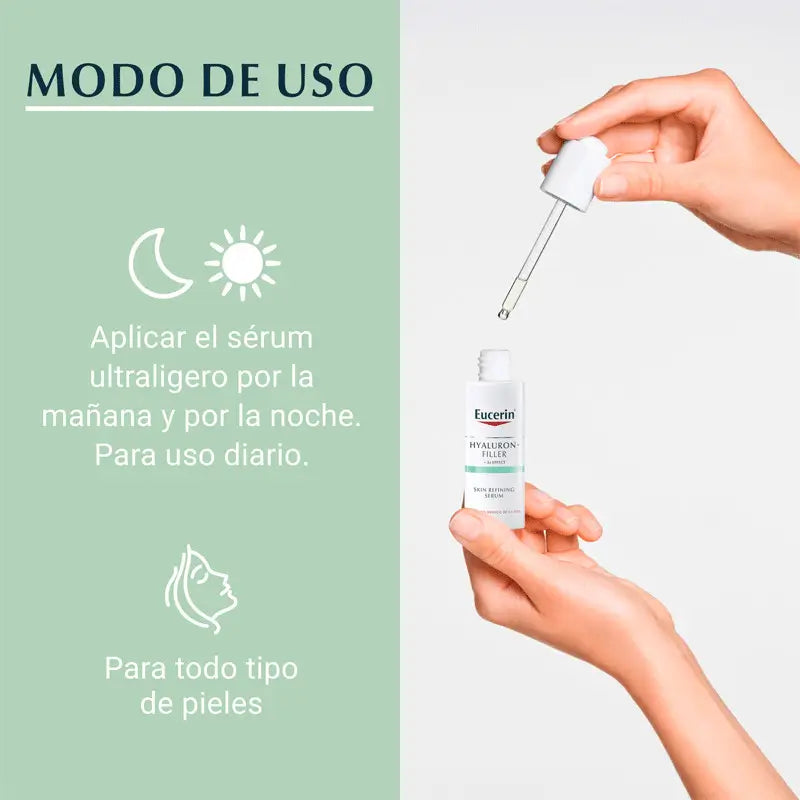 Eucerin Hyaluron Filler Hautverfeinerndes Serum, 30 ml