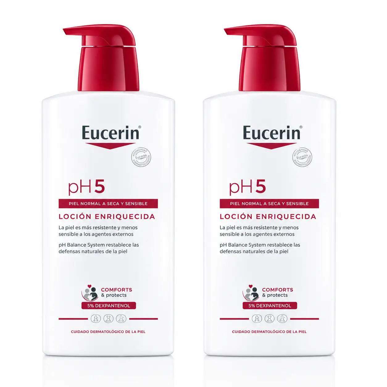 Eucerin Ph5 Angereicherte Lotion, 1000ml, Packung 2