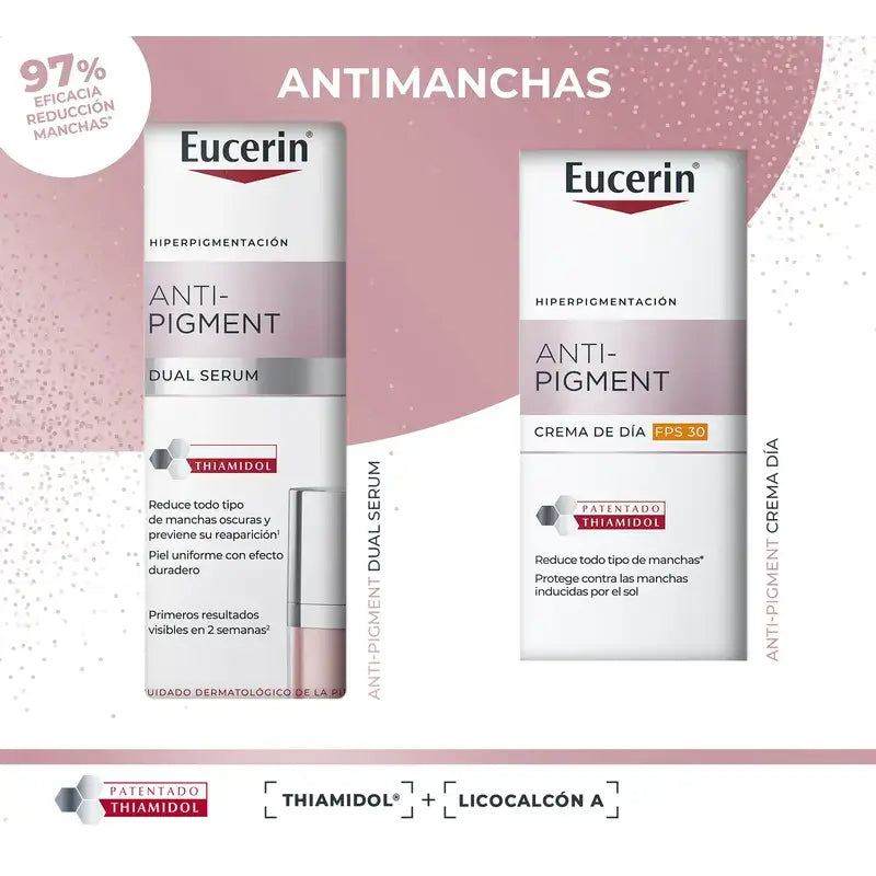 Eucerin Pack Anti-Pigment Dual Serum 30Ml + Tagescreme Fps 30 50Ml