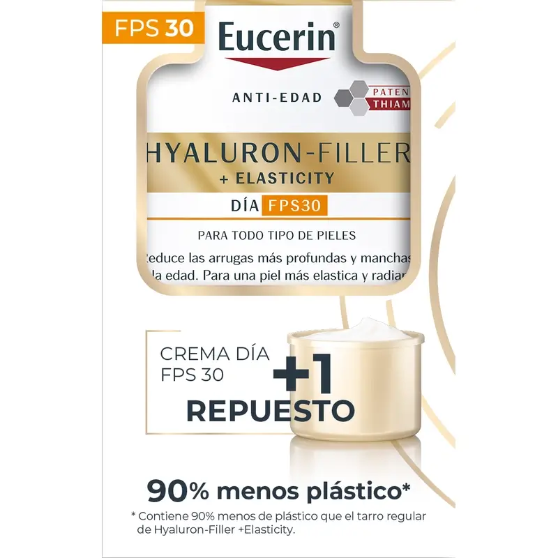 Eucerin Anti-Ageing Elasticity Day Pack Fps 30, 50 ml+ Nachfüllpackung, 50 ml