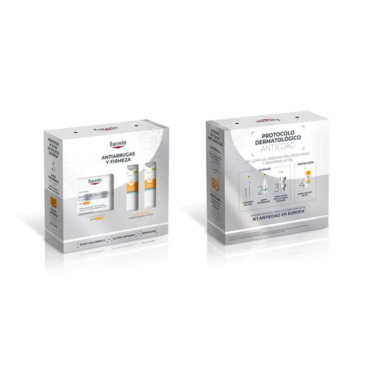 Eucerin Pack Anti-Ageing Hyaluron-Filler Tagescreme Fps 30 50Ml + 2 Minis Sun Hydro Protect Fps 50+ 2X5Ml