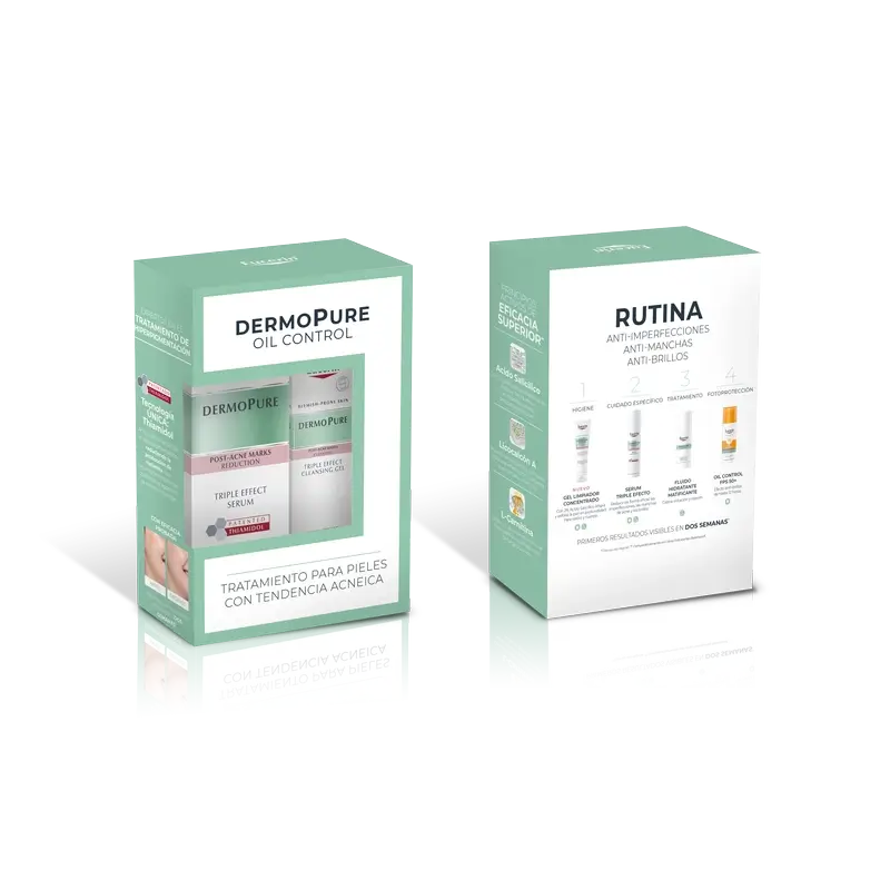 Eucerin Pack Dermopure Dreifach-Effekt Serum + Dreifach-Effekt Gel-Konzentrat 75Ml