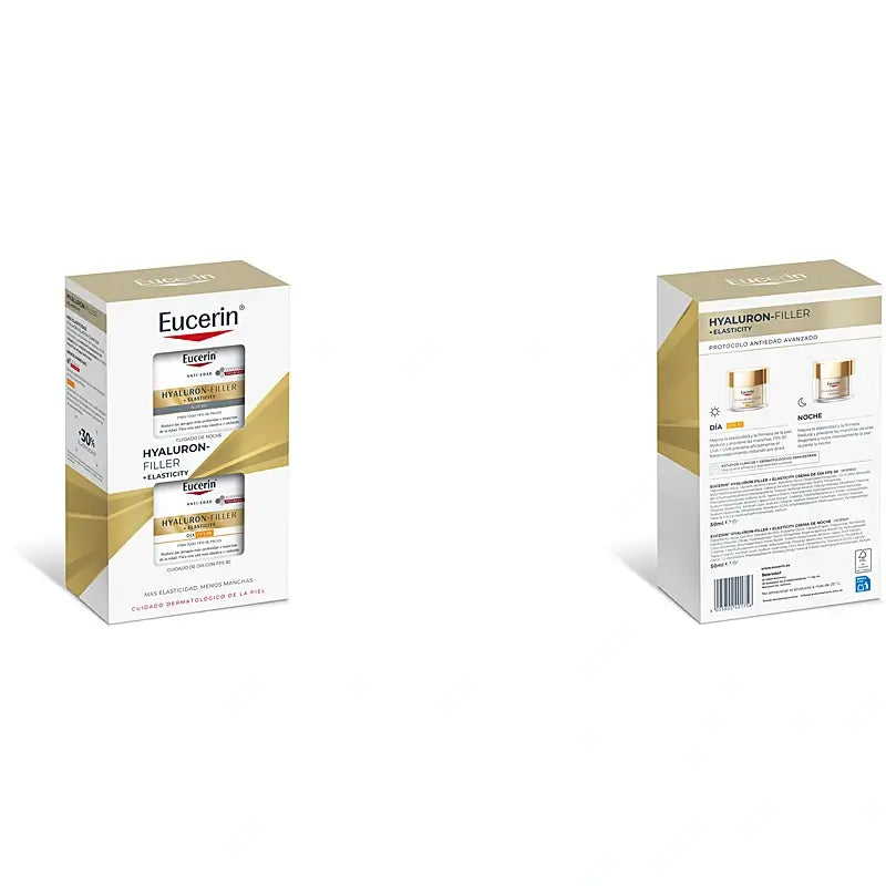 Eucerin Hyaluron-Filler + Elasticity Tag- und Nachtpflege-Set