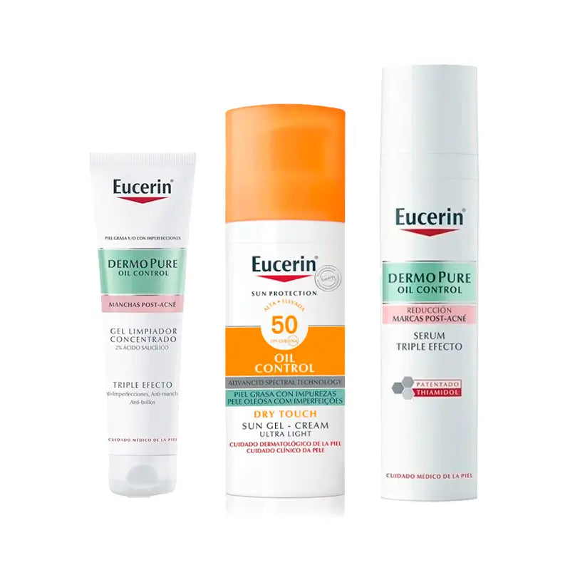 Eucerin Packung für fettige Haut
