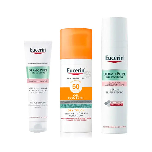 Eucerin Packung für fettige Haut