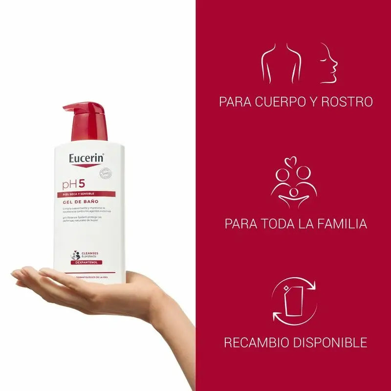 Eucerin Ph5 Badegel 400 ml