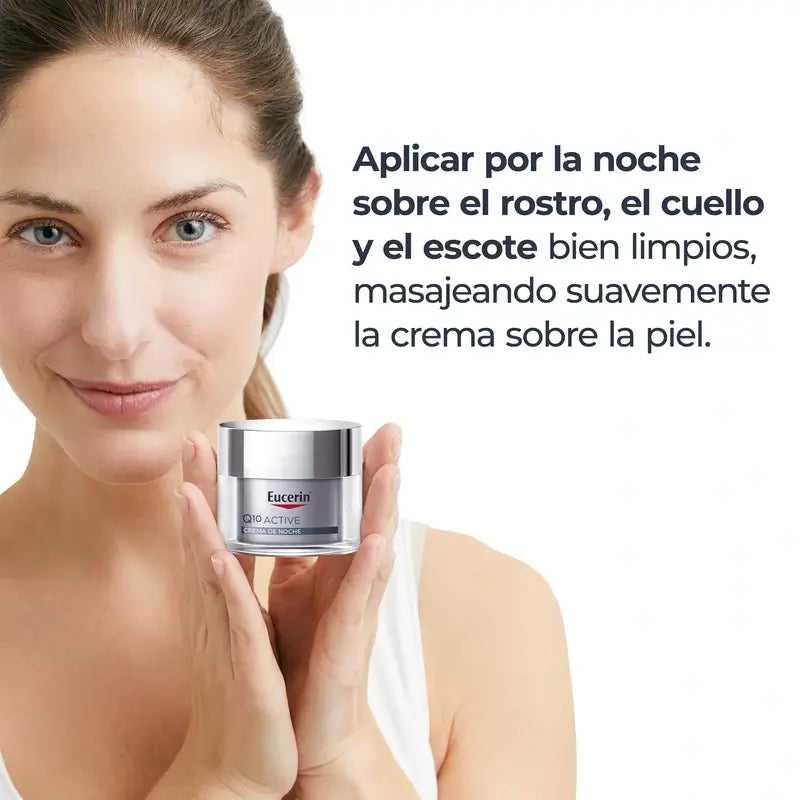 Eucerin Q10 Aktiv-Nachtcreme, 50 ml