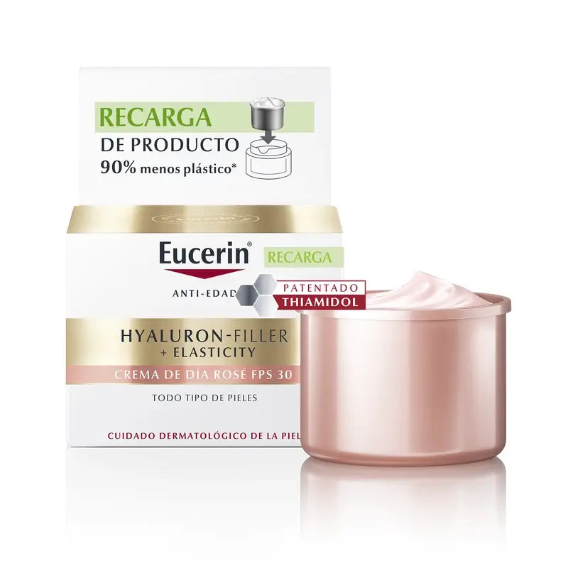 Eucerin Refill Tagescreme Rosé Hyaluron Filler Elastizität , 50 ml