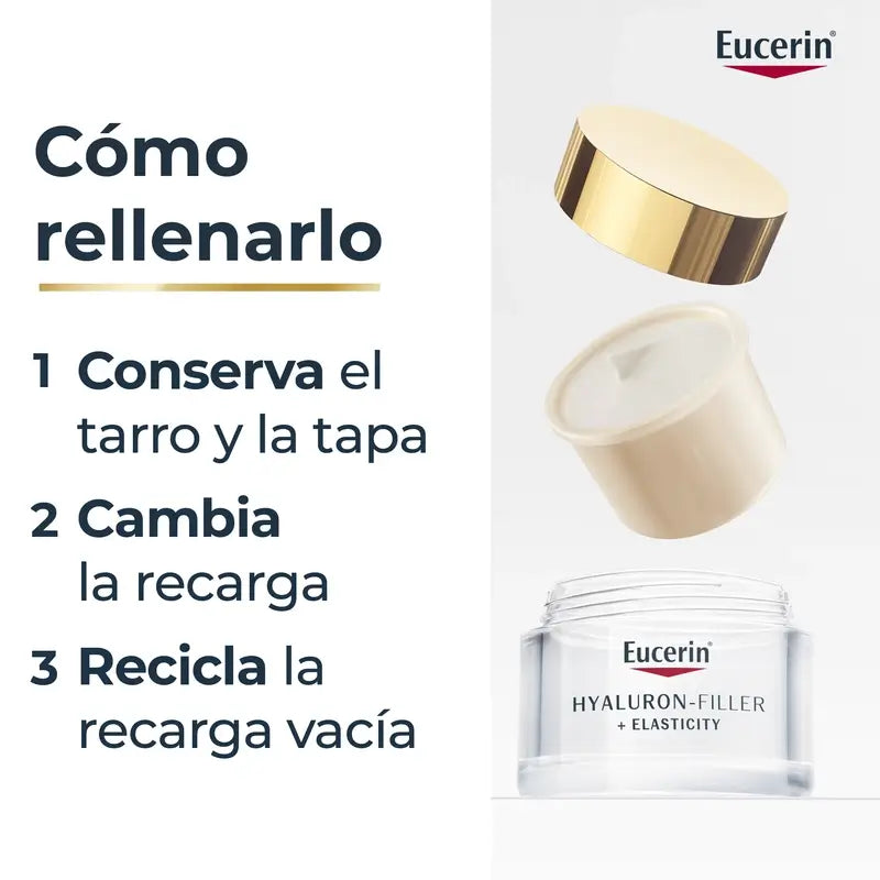 Eucerin Refill Tagescreme Spf30 Hyaluron Filler Elastizität , 50 ml