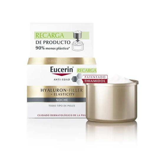 Eucerin Nachfüllpackung Hyaluron Filler Elasticity Nachtcreme, 50 ml