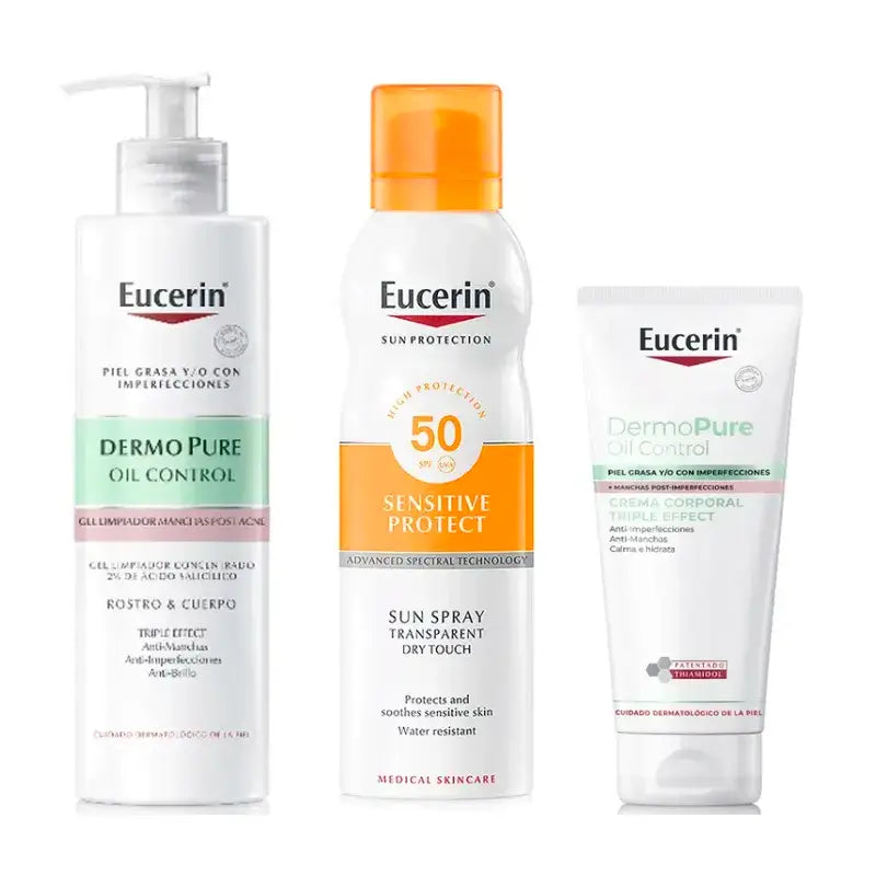 Eucerin Körper Akne Routine