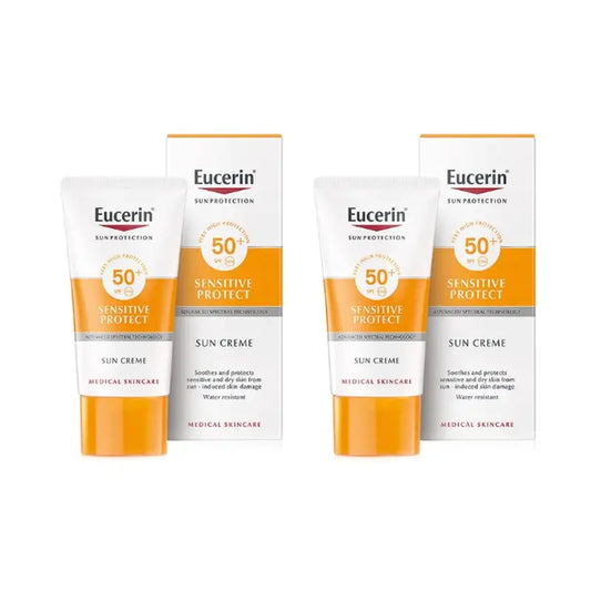 Eucerin Sensitive Protect Sonnencreme SPF50+, 2x50 ml