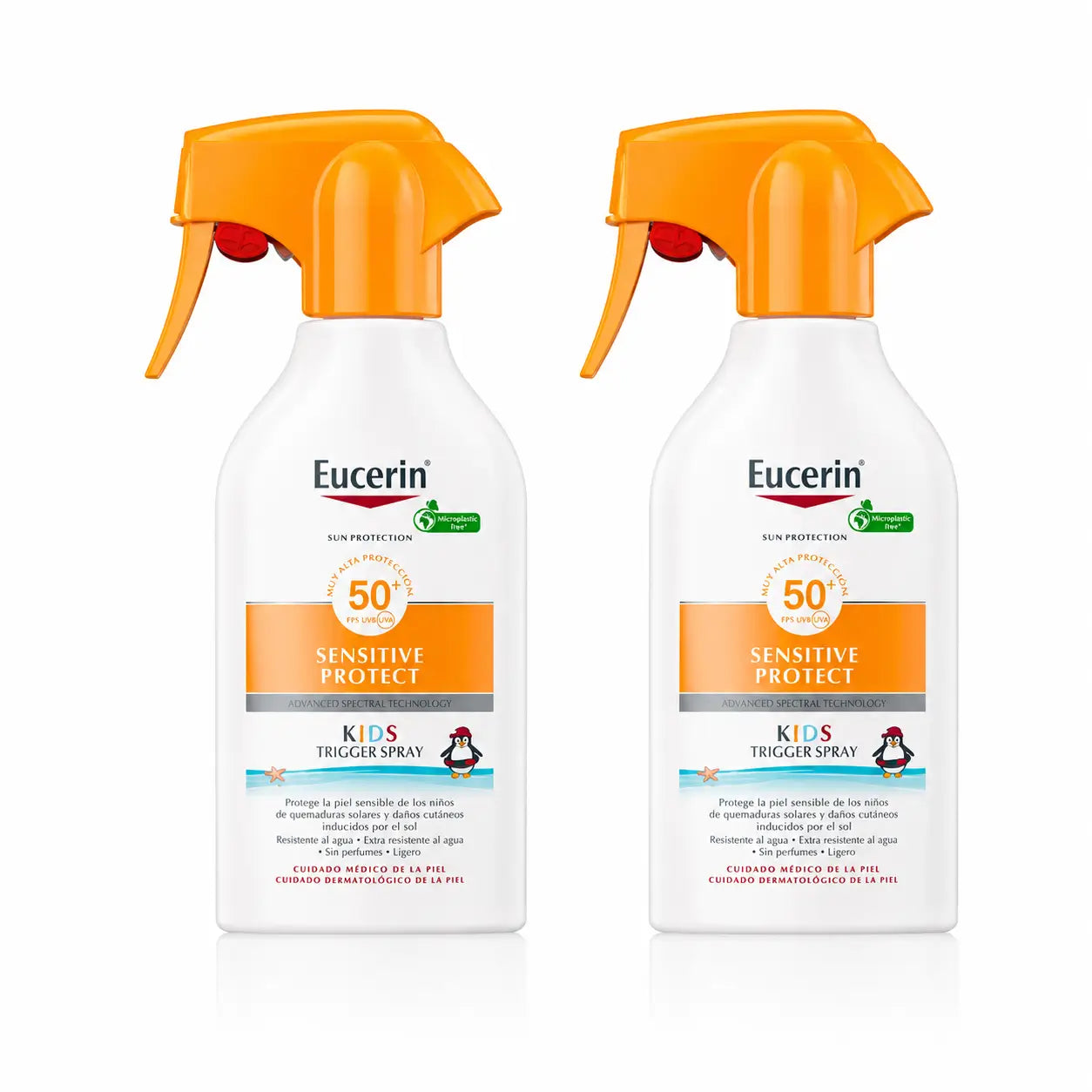 Eucerin Solar Sensitive Protect Kinder Spray Fps 50+ 250ml, 2er Pack