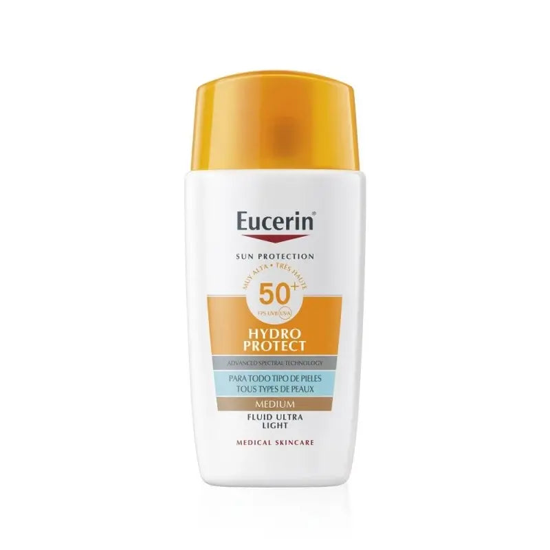 Eucerin Sun Face Hydro Protect Fluid SPF50+Getönt Mittel, 50 ml