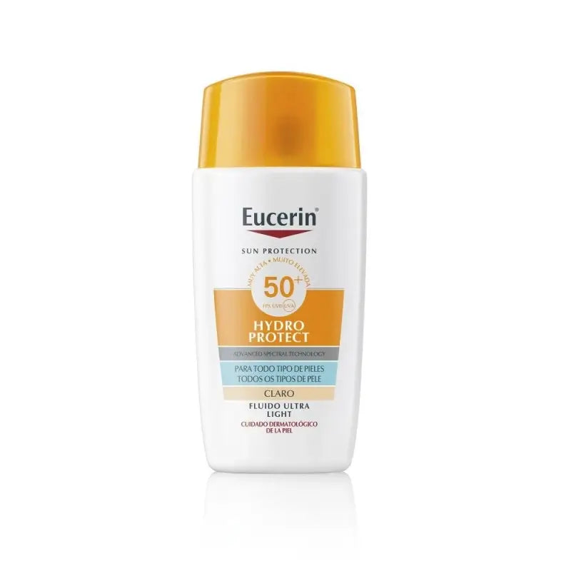 Eucerin Sun Face Hydro Protect Fluid SPF50+Getöntes Licht, 50 ml