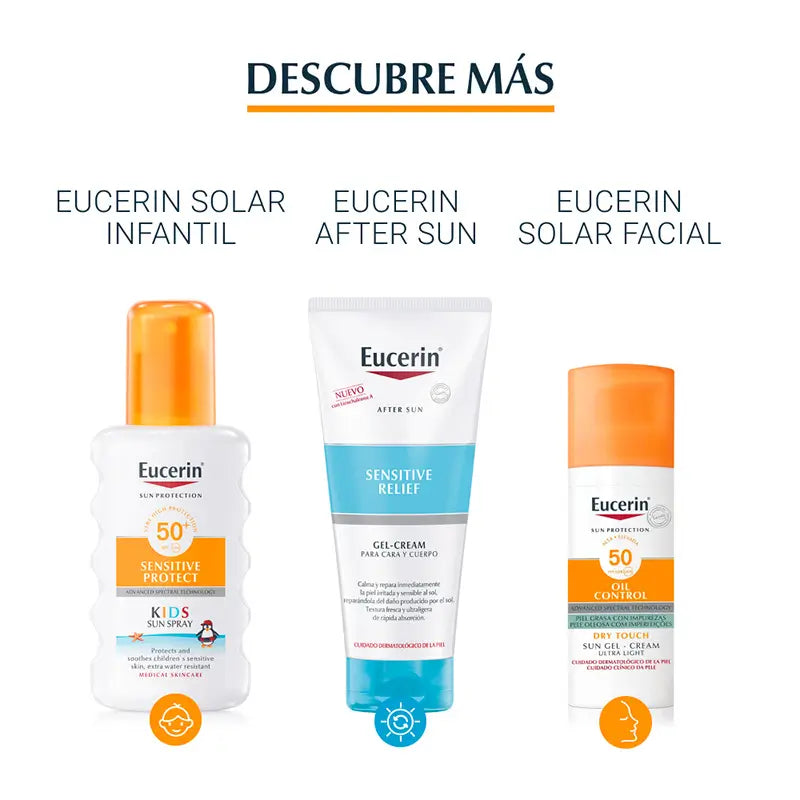 Eucerin Solar Sensitive Protect Sonnenspray SPF50, 200 ml