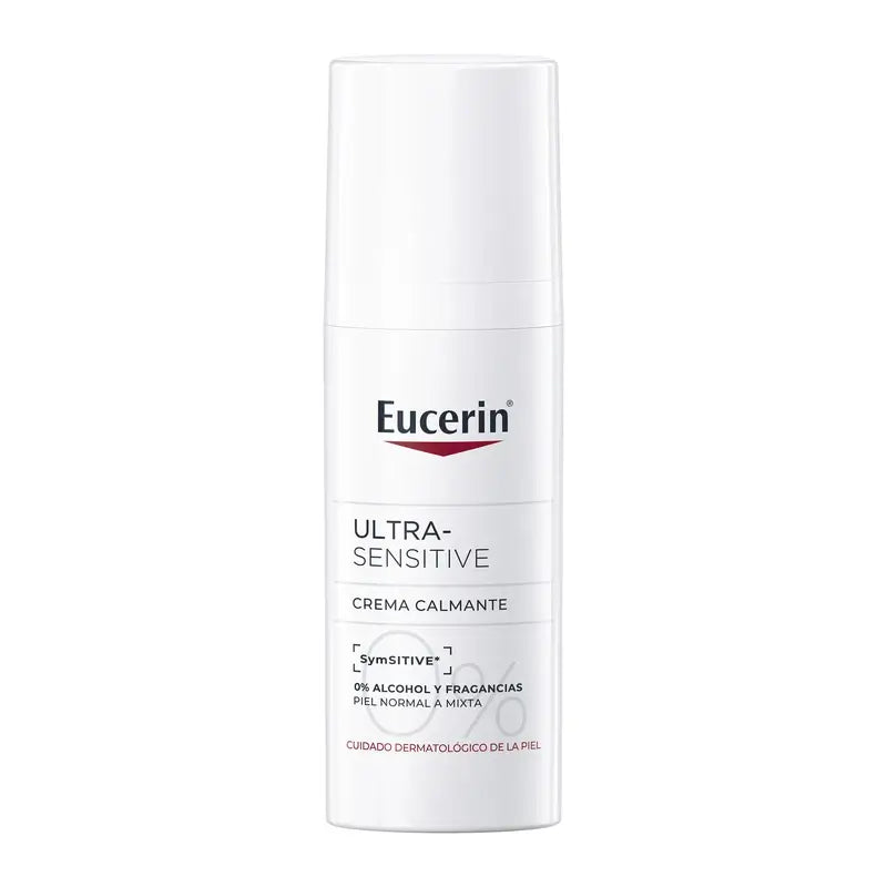Eucerin Ultra-Sensitive Beruhigende Creme für normale bis Mischhaut, 50 ml