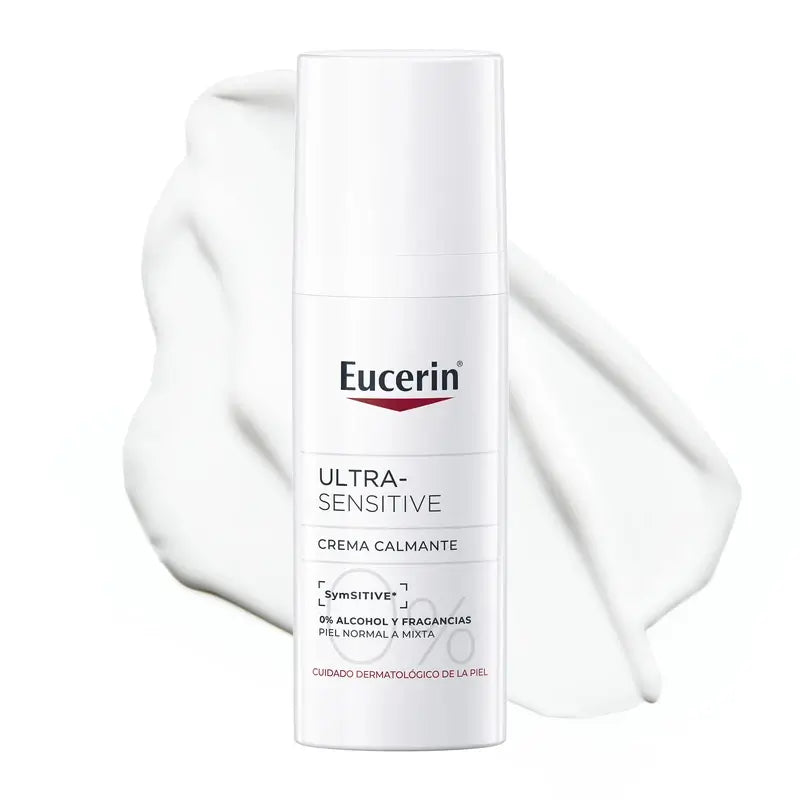 Eucerin Ultra-Sensitive Beruhigende Creme für normale bis Mischhaut, 50 ml