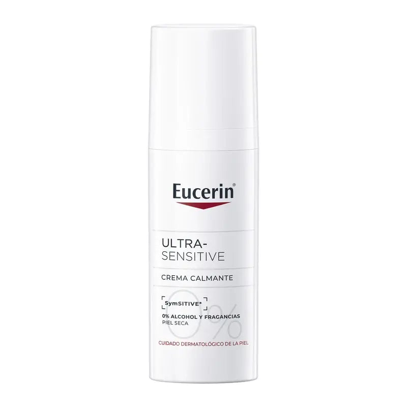 Eucerin Ultra-Sensitive Beruhigende Creme für trockene Haut, 50 ml