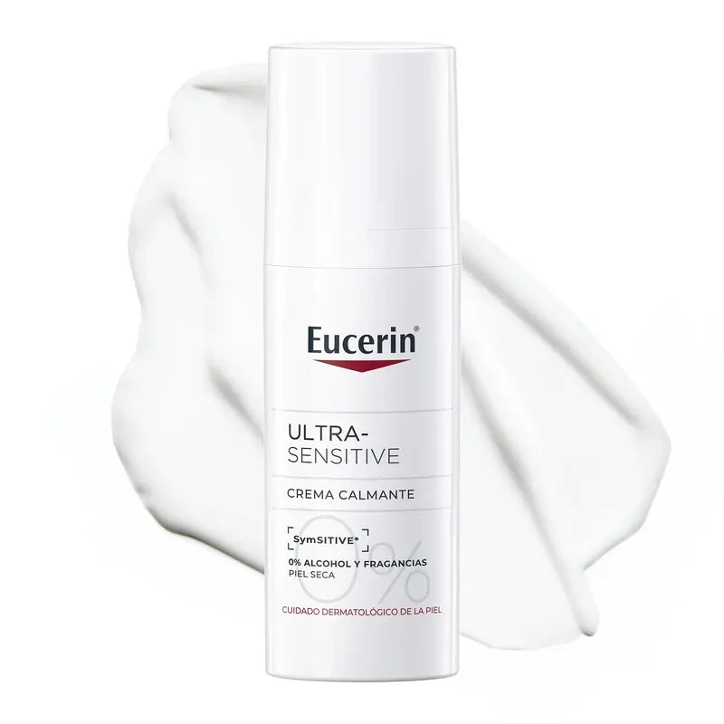 Eucerin Ultra-Sensitive Beruhigende Creme für trockene Haut, 50 ml