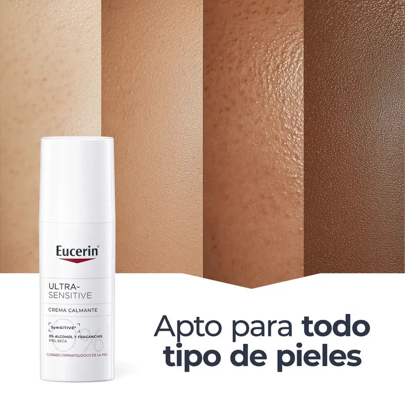 Eucerin Ultra-Sensitive Beruhigende Creme für trockene Haut, 50 ml