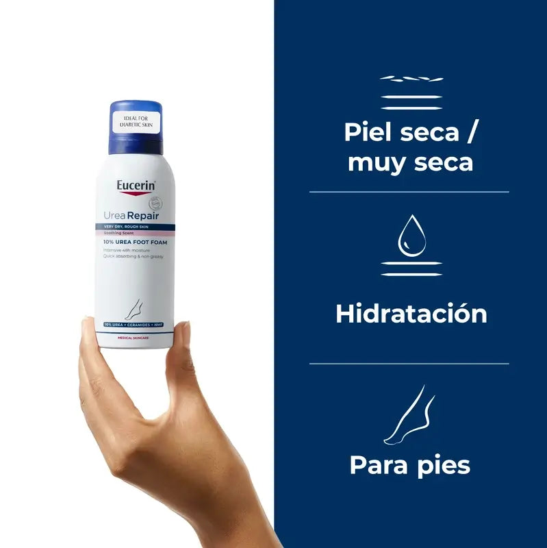 Eucerin Urea Repair Plus Fußschaum 10% 150 ml