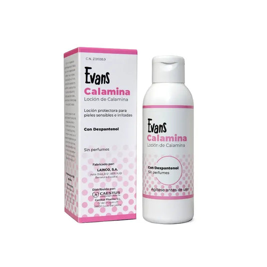 Evans Calamin-Lotion mit Dexpanthenol, 125 ml