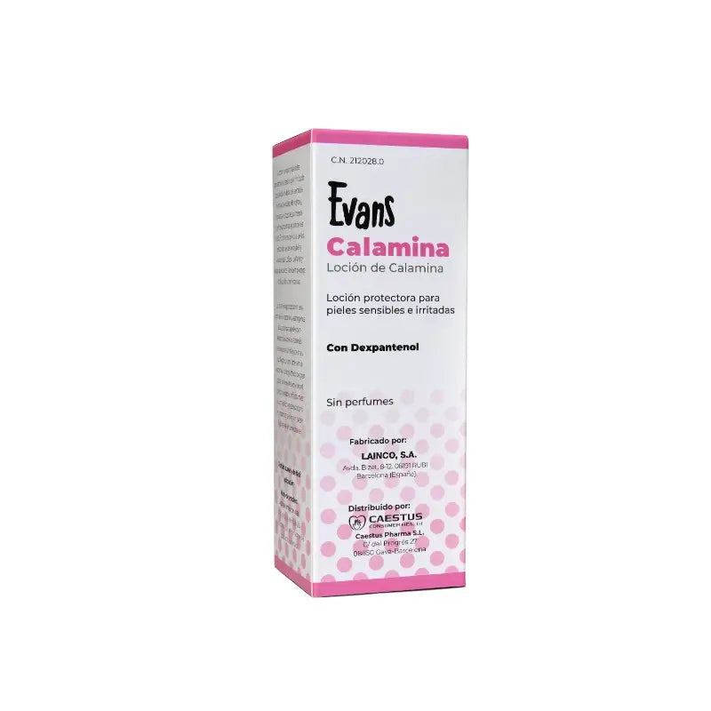 Evans Calamin-Lotion mit Dexpanthenol, 125 ml