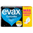 Evax Cottonlike Night Pads mit Flügeln , 18 Stück