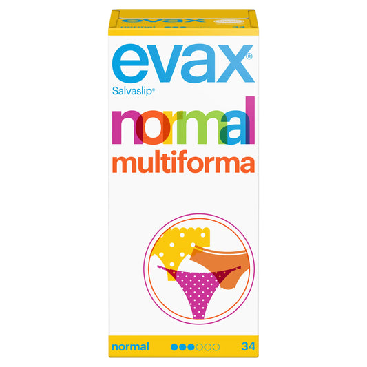 Evax Salvaslip Normal Multiform Slipeinlage , 34 Stück