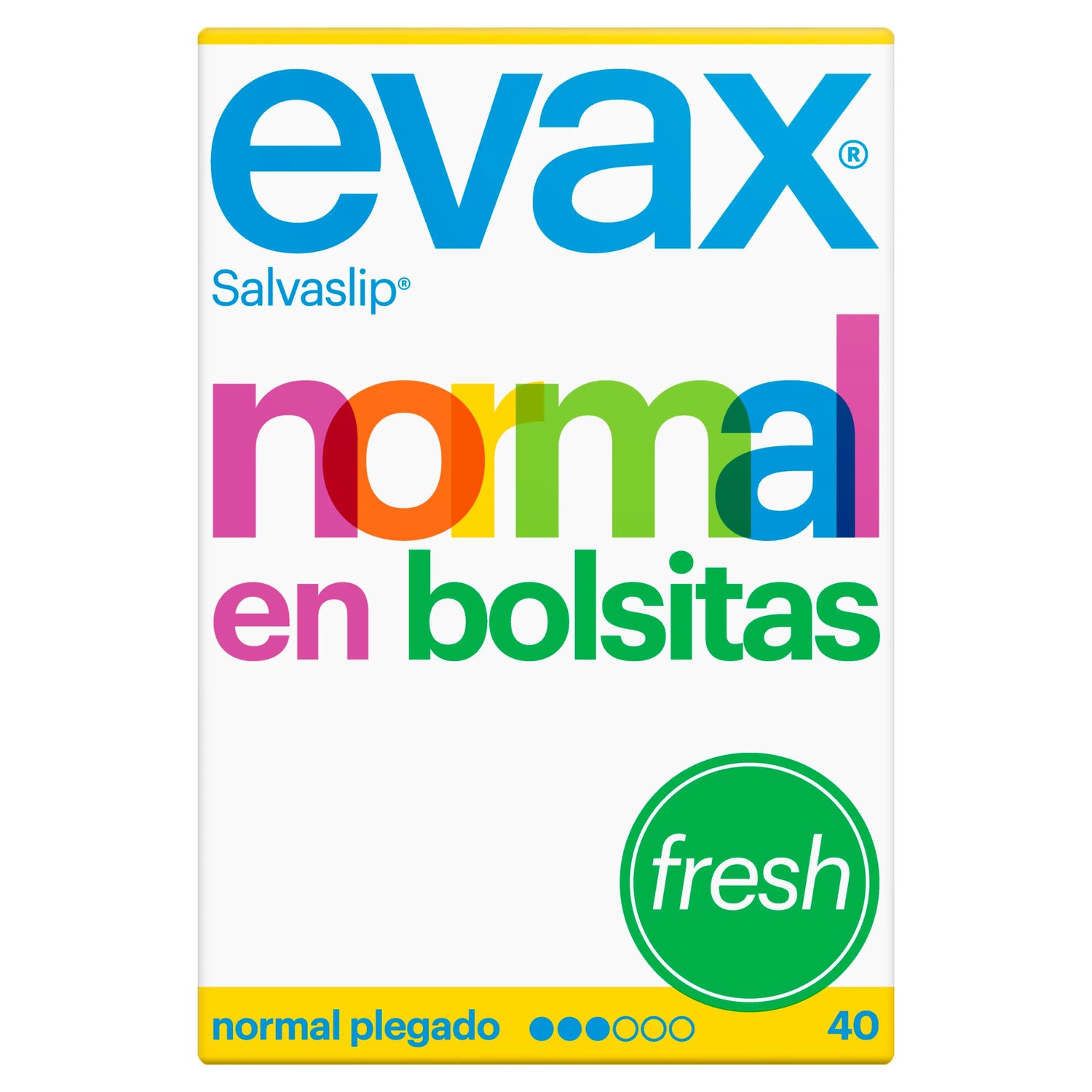Evax Salvaslip Normal Slipeinlage Protegeslips Fresh, 40 Stück