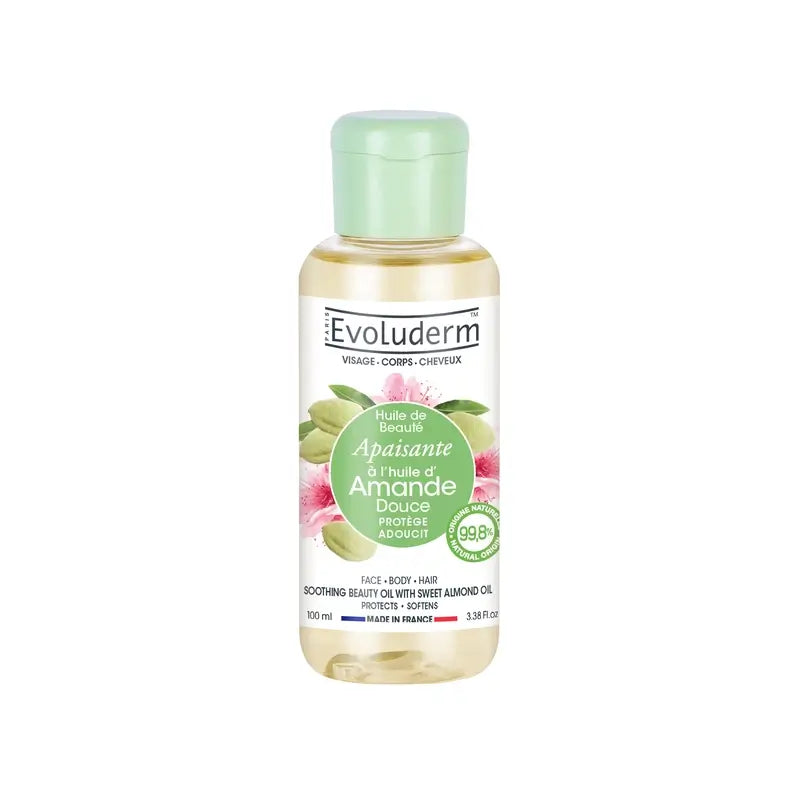 Evoluderm Schönheitsöl mit Süßmandelöl, 100 ml