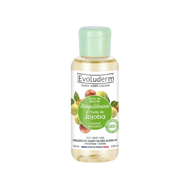 Evoluderm Schönheitsöl mit Jojobaöl, 100 ml