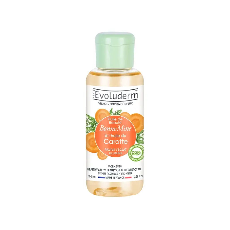 Evoluderm Schönheitsöl mit Karottenöl, 100 ml