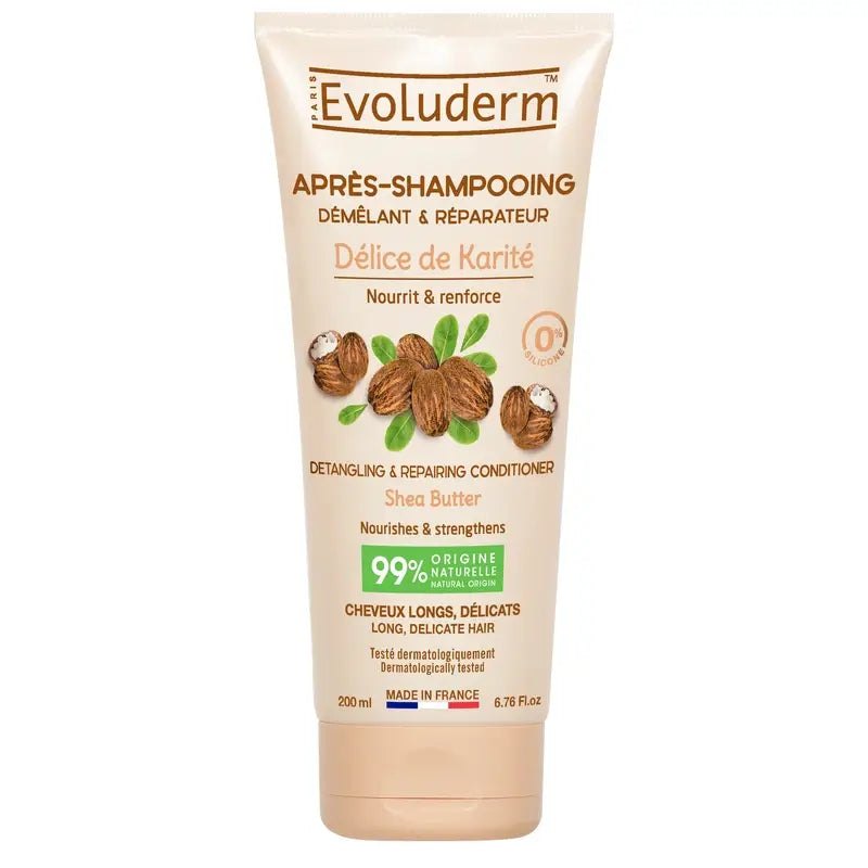 Evoluderm Shea-Butter-Spülung, 200 ml